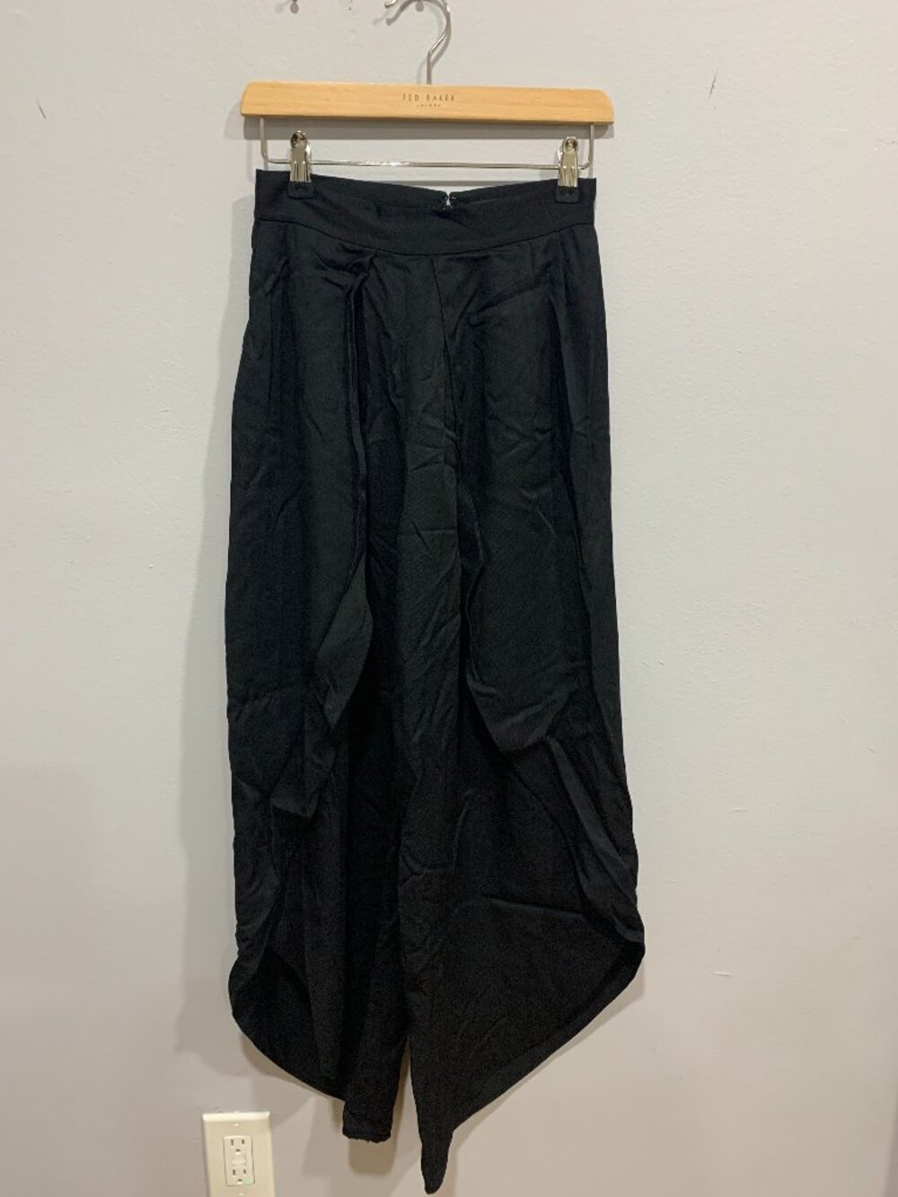 Black BCBG High-Low Pants